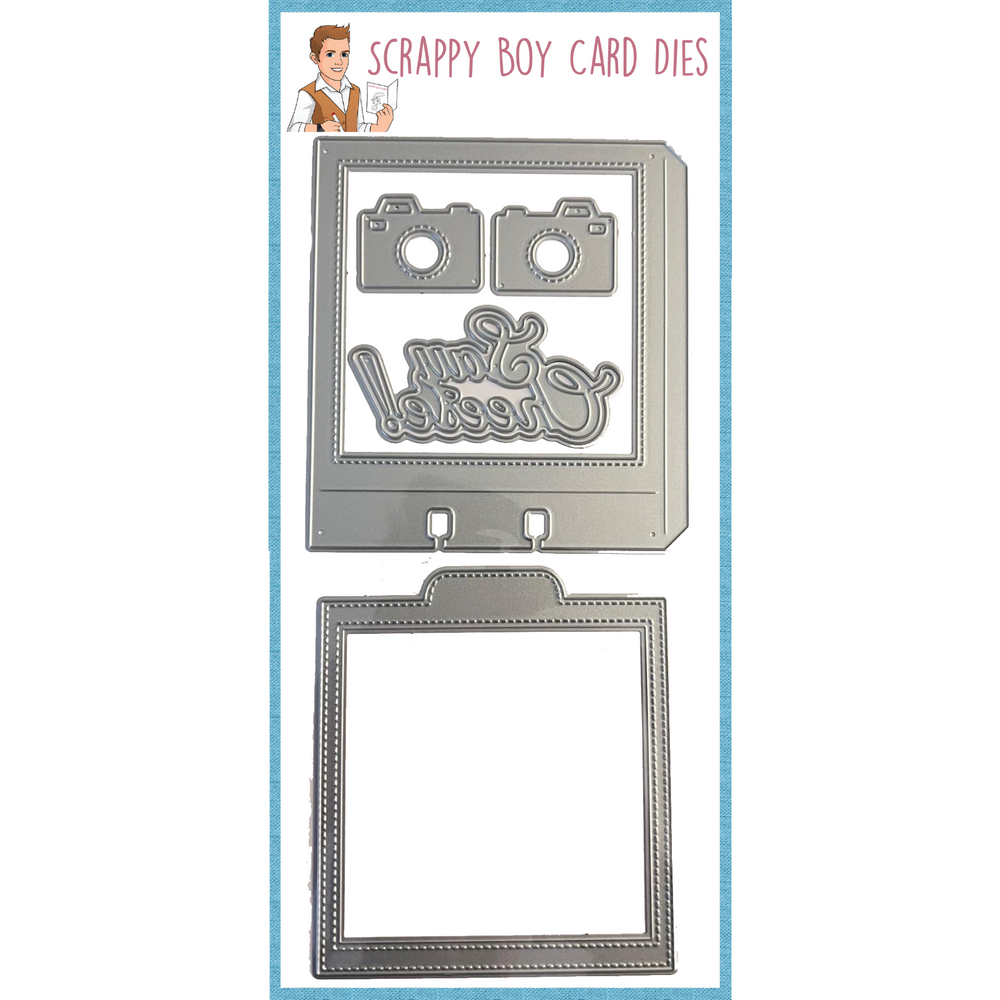 Polaroid Memorydex Card Die Set scrappyboystamps