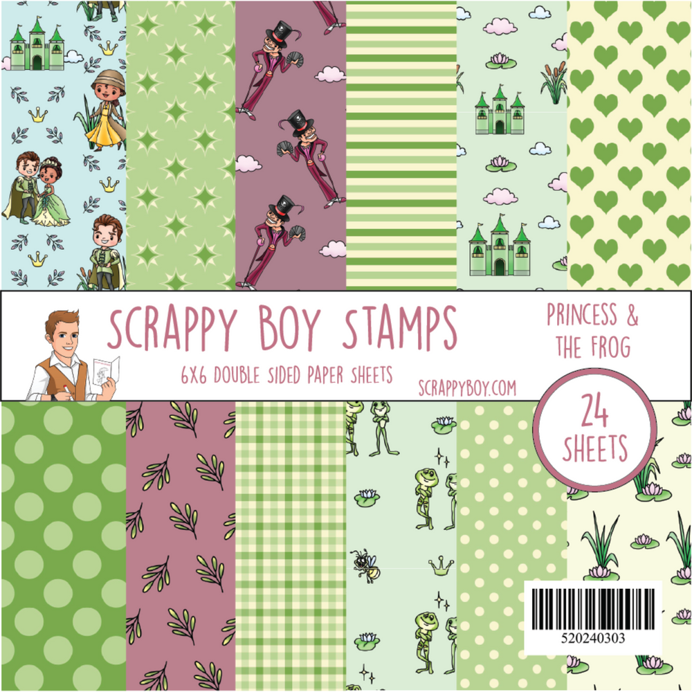 
                  
                    Princess & the Frog 6x6 Paper Pack scrappyboystamps
                  
                