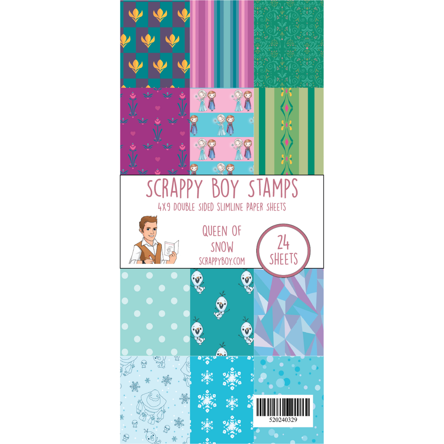 
                  
                    I Want It All Bundle - Queen of Snow Release Scrappy Boy Stamps
                  
                