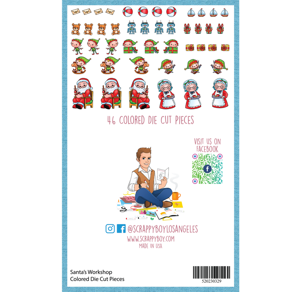 
                  
                    I Want It All Bundle - Santa's Workshop Release Scrappy Boy Stamps
                  
                