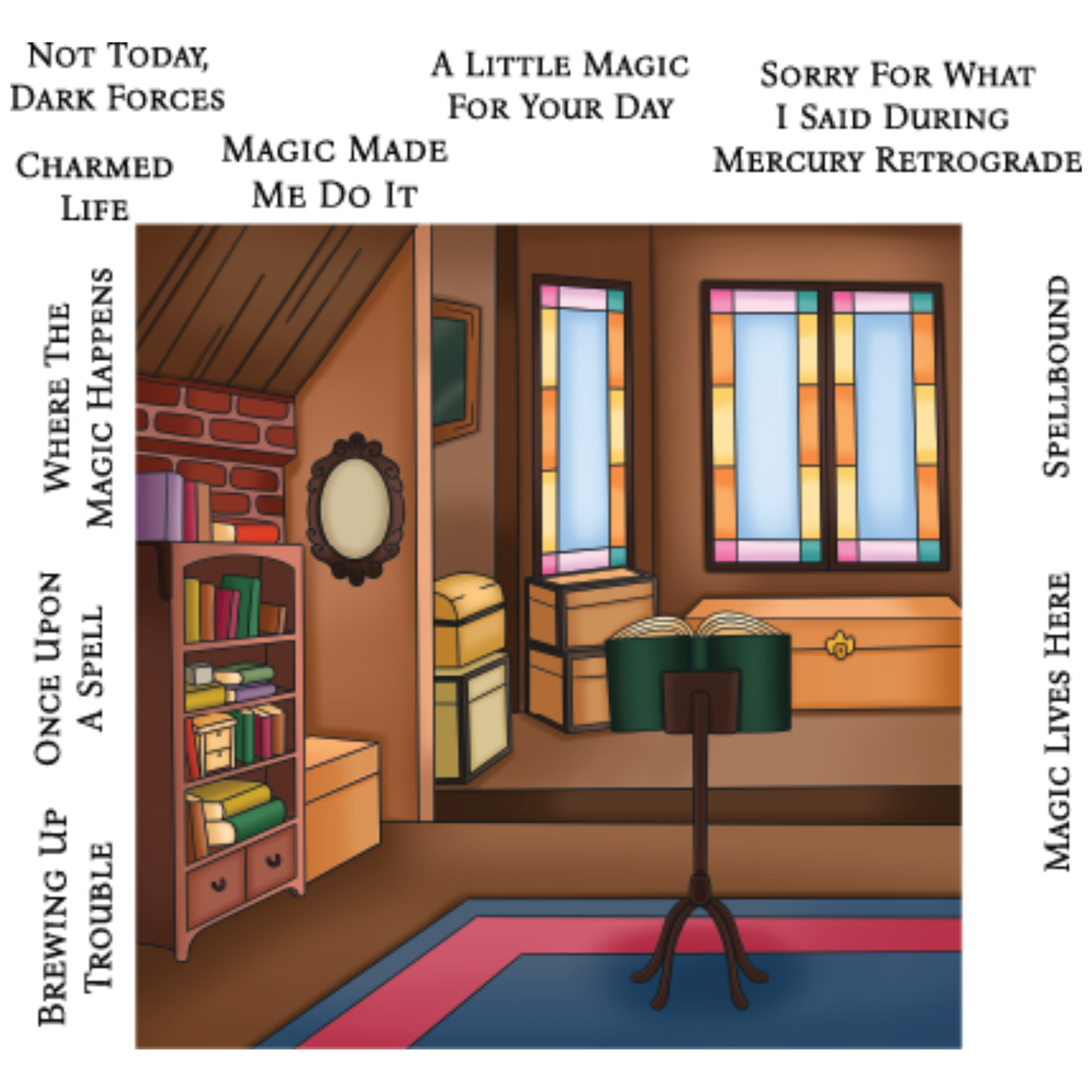 I Want It All Bundle - Bound By Magic Scrappy Boy Stamps