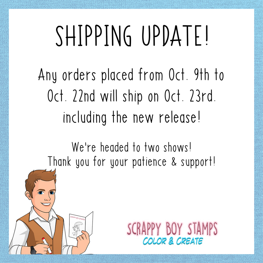 Scrappy Boy Stamps