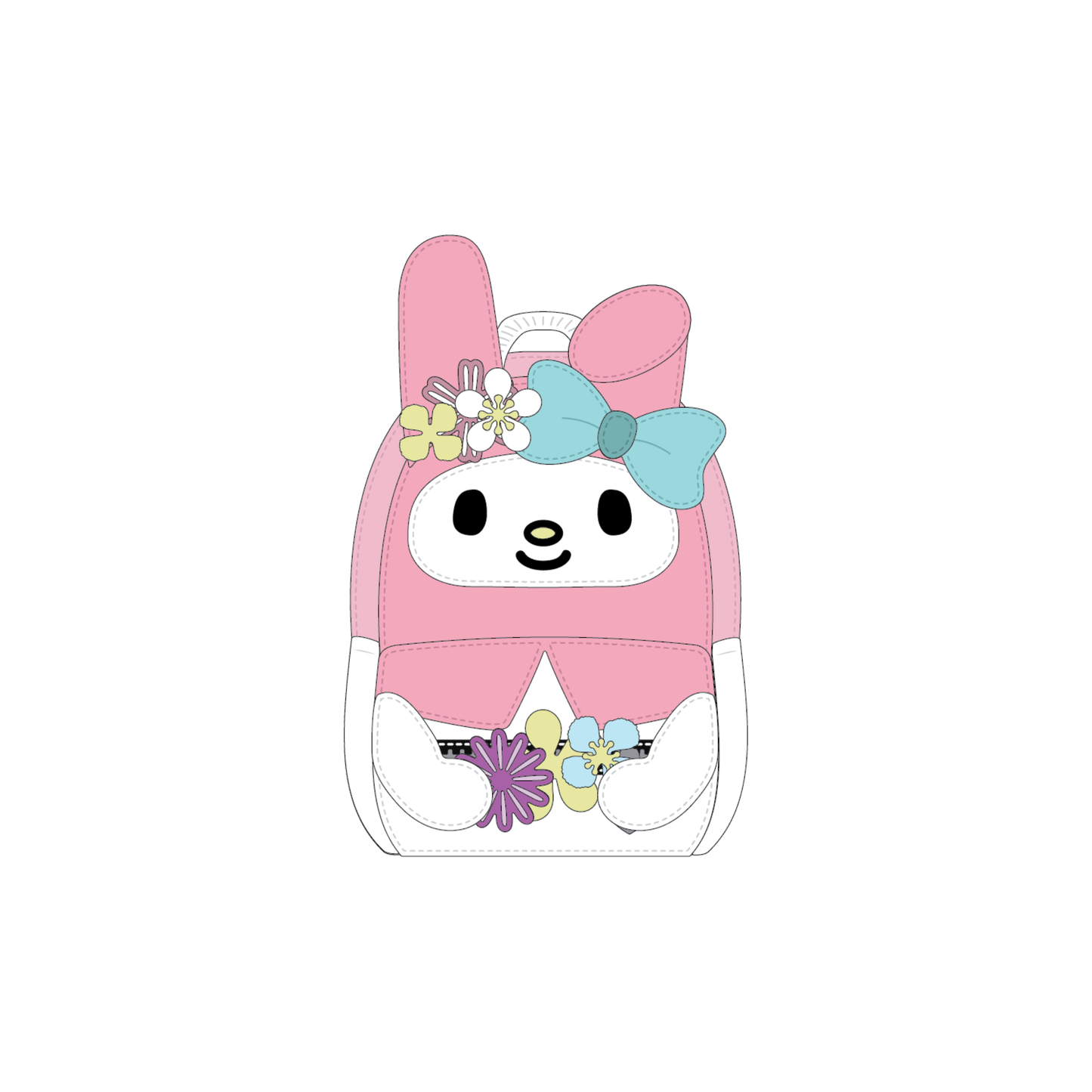 Sweet Rabbit Backpack Add On Die Set scrappyboystamps