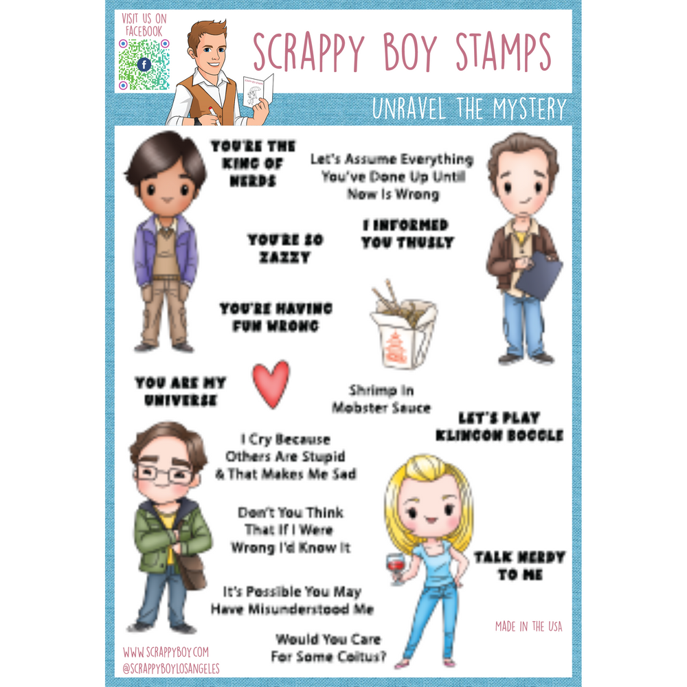 I Want It All Bundle - Math, Science & History Release Scrappy Boy Stamps