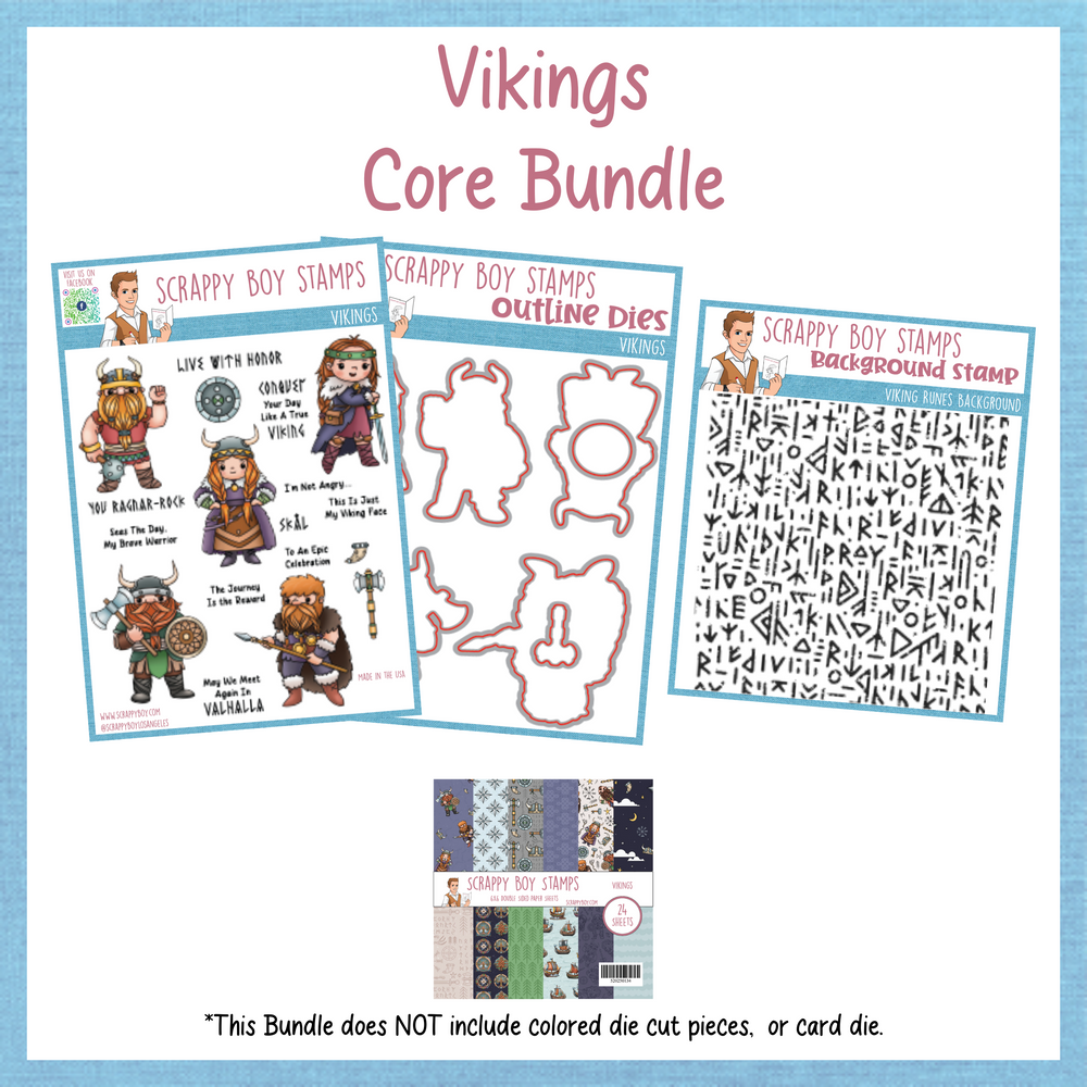 
                  
                    Core Bundle - Vikings Release Scrappy Boy Stamps
                  
                