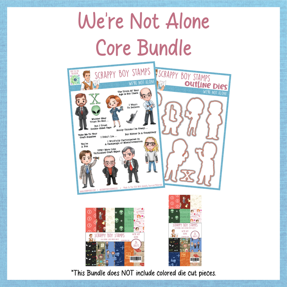 Core Bundle - We're Not Alone Scrappy Boy Stamps