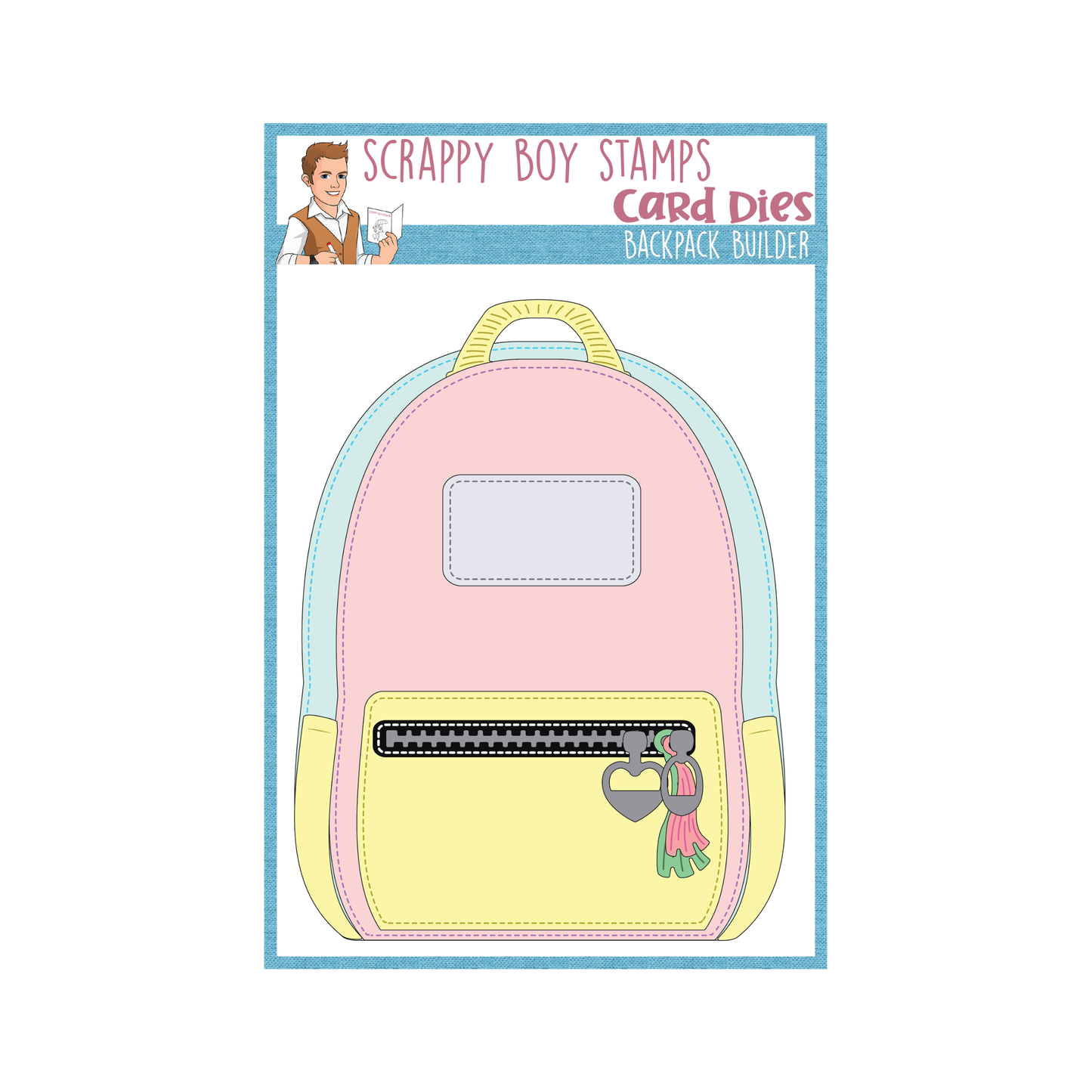 Backpack Builder Die scrappyboystamps