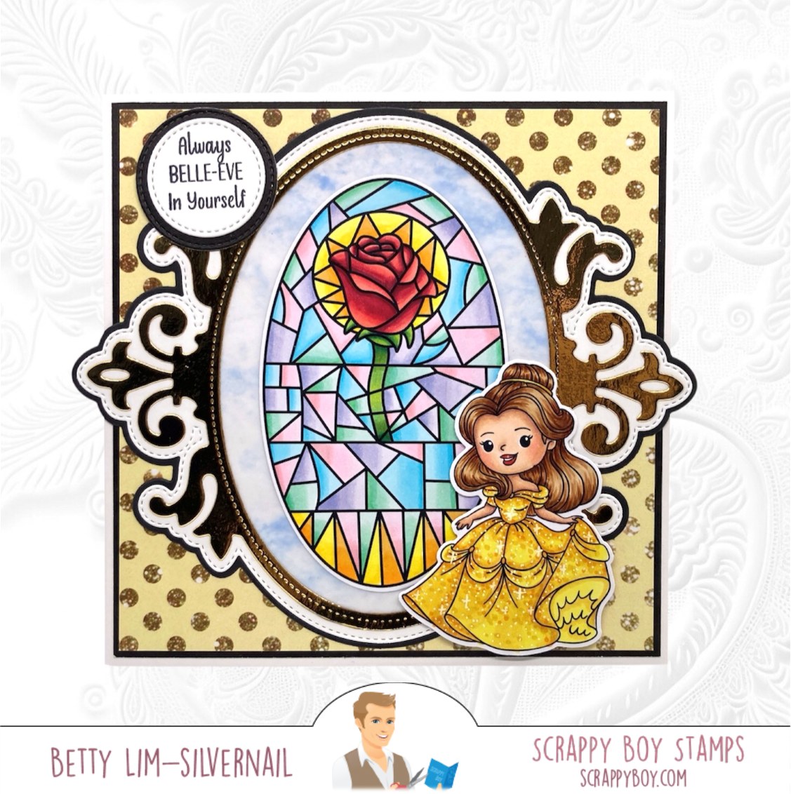 
                  
                    Beauty & the Beast - 6x8 Stamp Set Scrappy Boy Stamps
                  
                