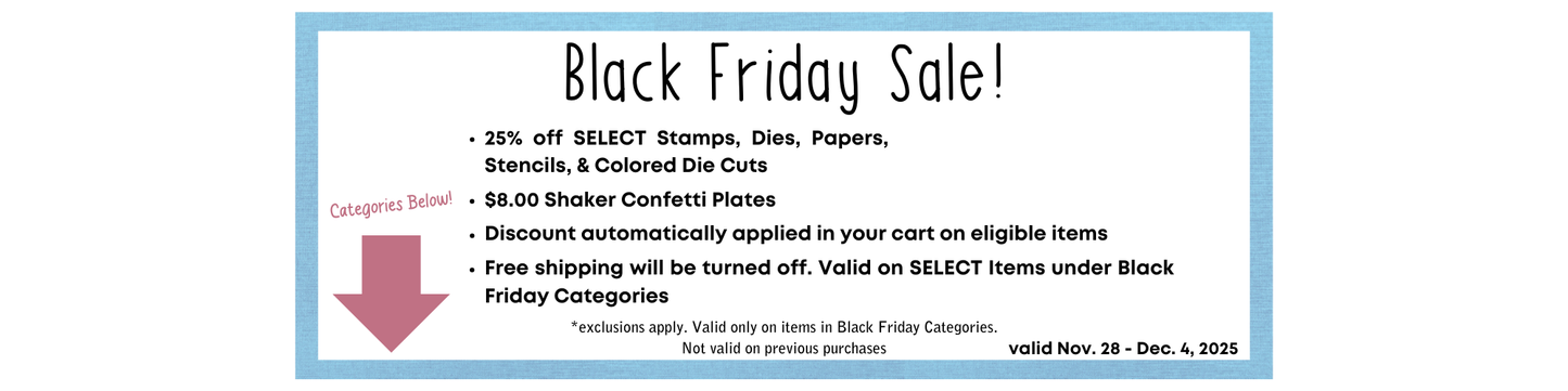 Black Friday sale flyer with promotional text and discount details.