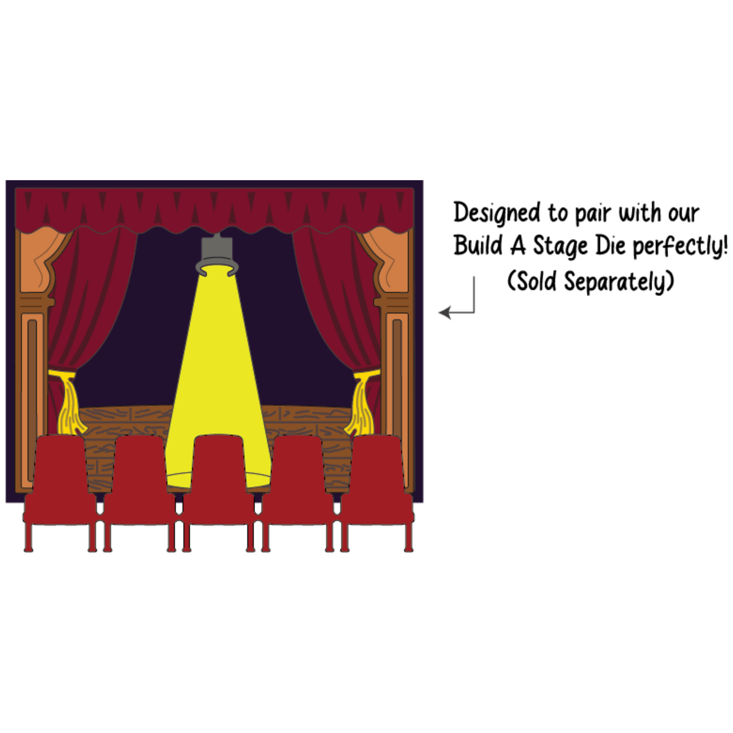 Build A Theater Die Set scrappyboystamps