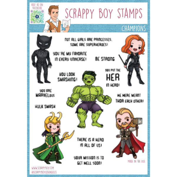 
                  
                    Core Bundle - Champions Release scrappyboystamps
                  
                