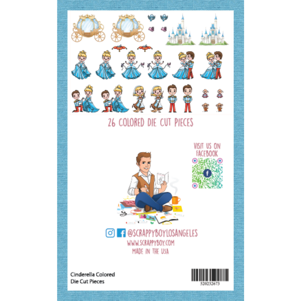 
                  
                    I Want It All Bundle - Cinderella Release Scrappy Boy Stamps
                  
                