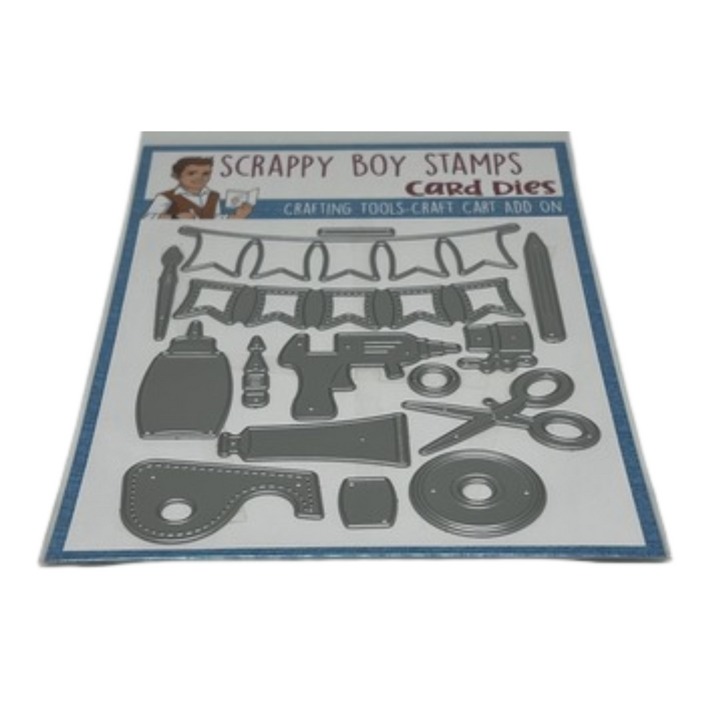 Crafting Tools Die Set- Craft Cart ADD ON scrappyboystamps