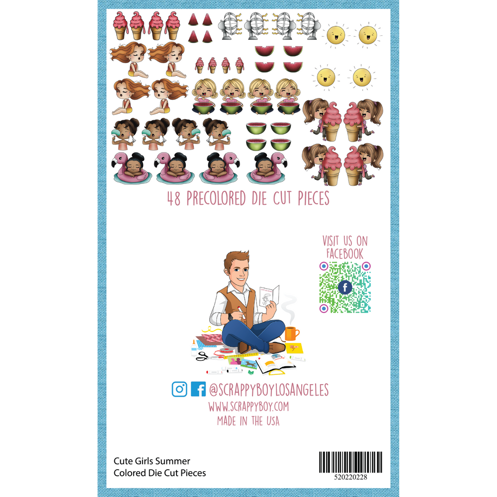 
                  
                    I Want It All Bundle - Cute Girls Summer Release scrappyboystamps
                  
                