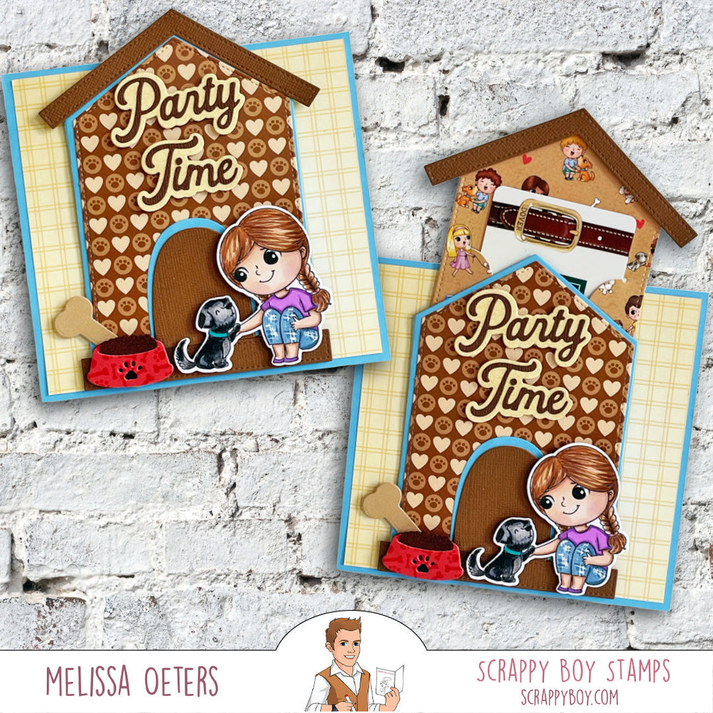 
                  
                    Bundle - Cute Kids Dog Lovers Stamp & Outline Dies Scrappy Boy Stamps
                  
                