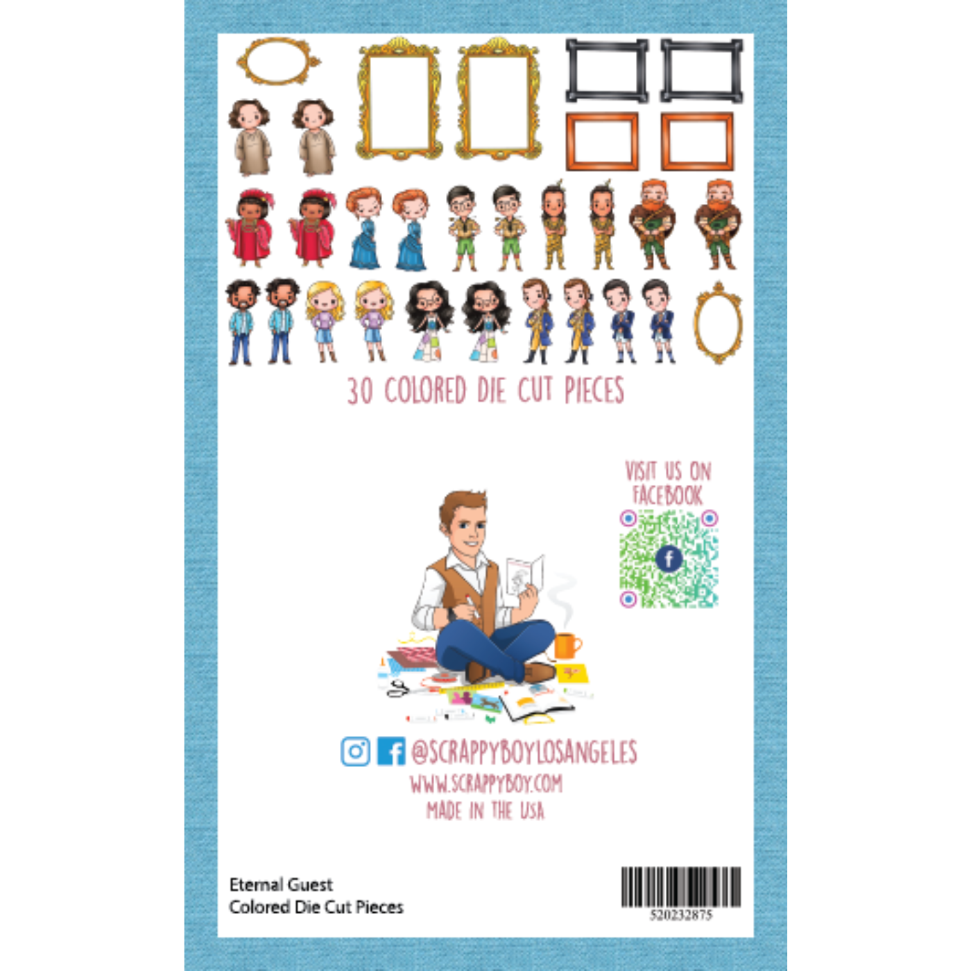 
                  
                    I Want It All Bundle - Eternal Guests Release Scrappy Boy Stamps
                  
                