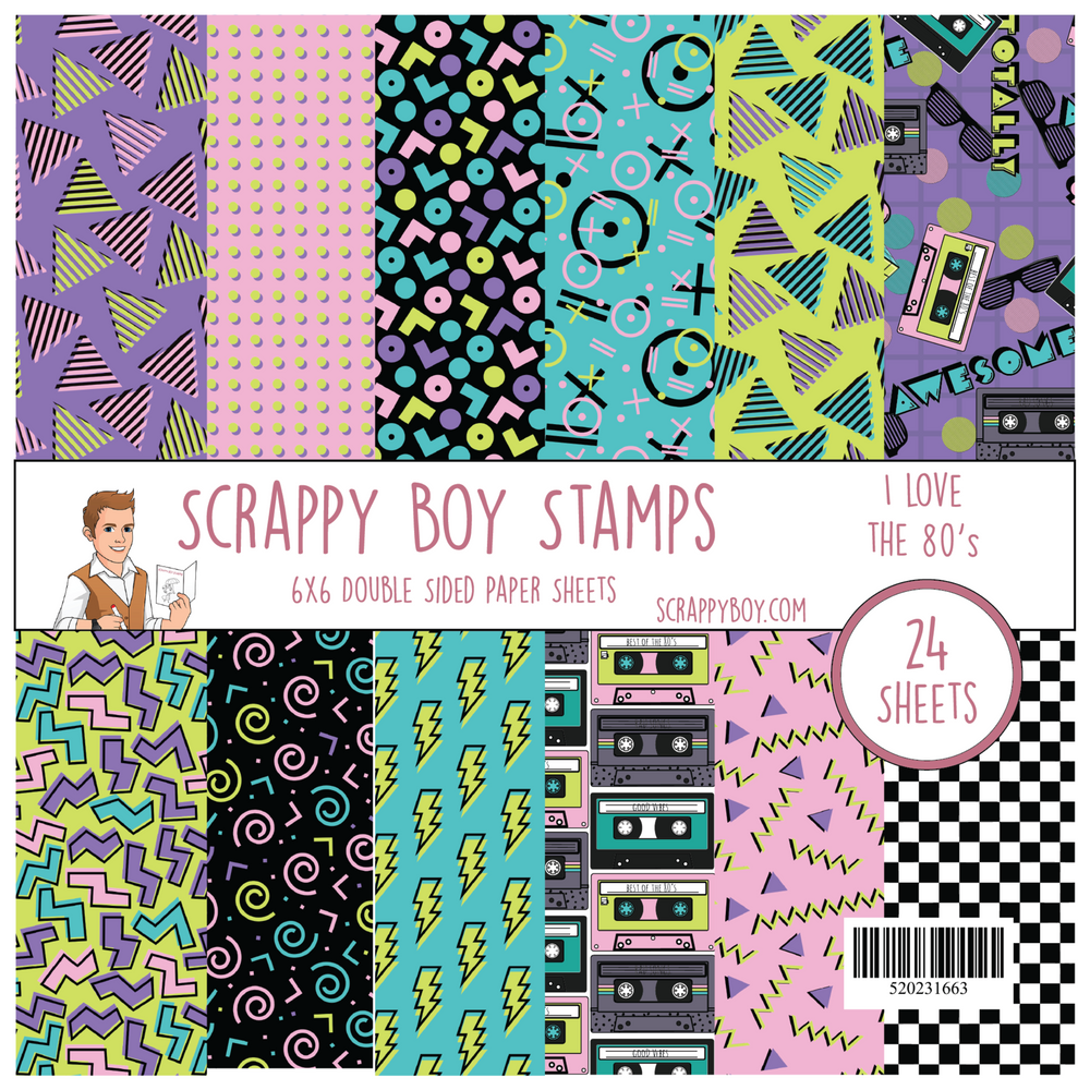 
                  
                    I Want It All Bundle - Cute Girls I Love the 80's Release Scrappy Boy Stamps
                  
                