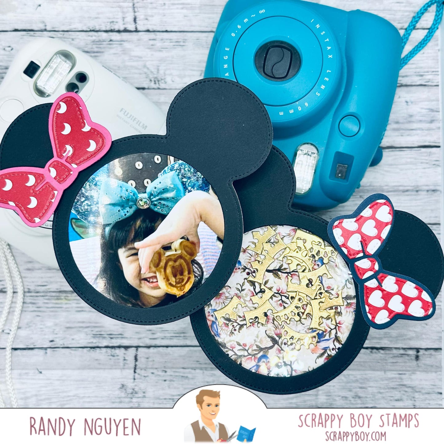 
                  
                    Mouse Ears Mini Album Die Set scrappyboystamps
                  
                