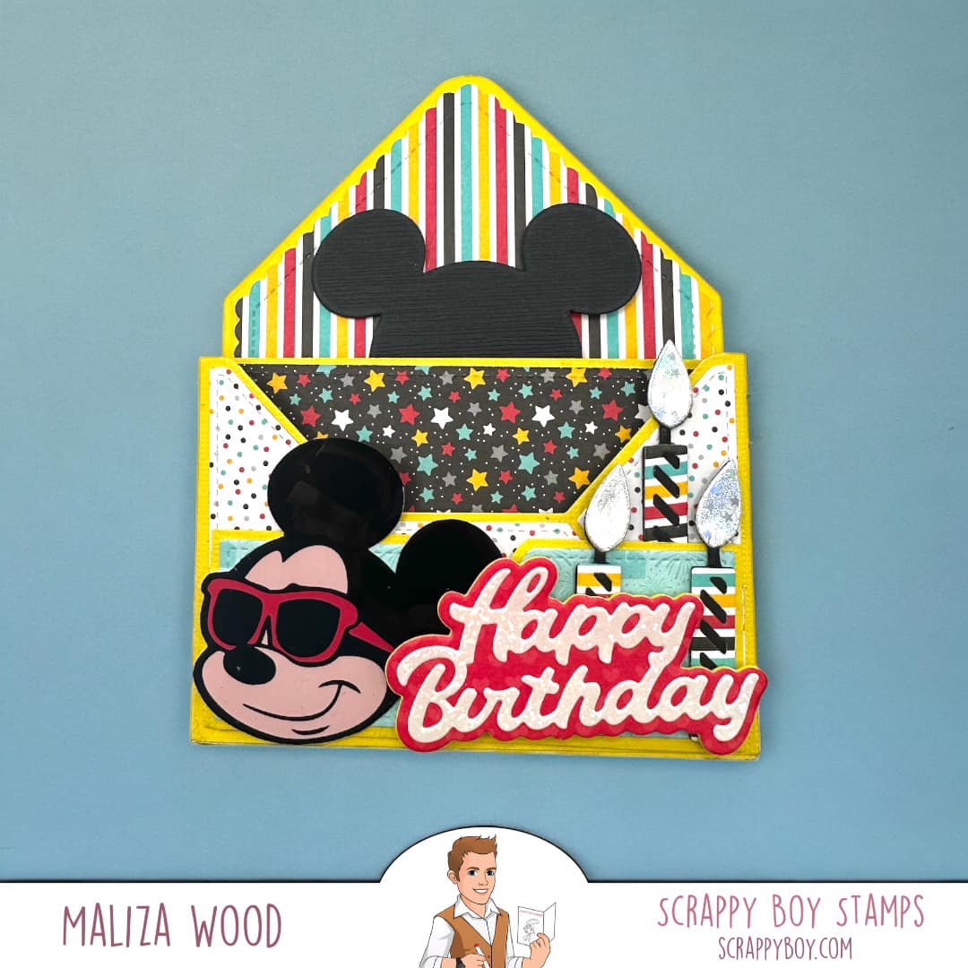 Pop Up Envelope Add On - Gift Card Holders Die Set scrappyboystamps