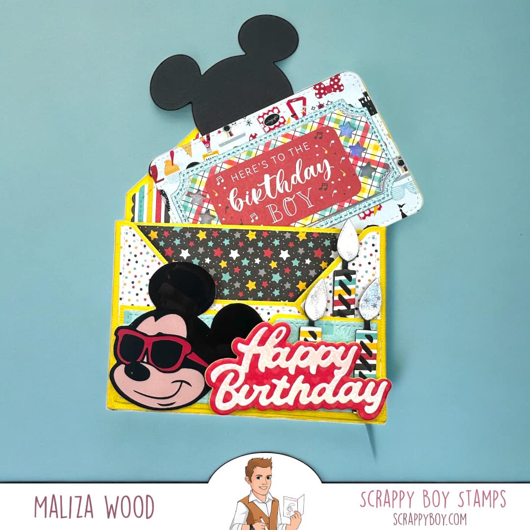 Pop Up Envelope Add On - Gift Card Holders Die Set scrappyboystamps