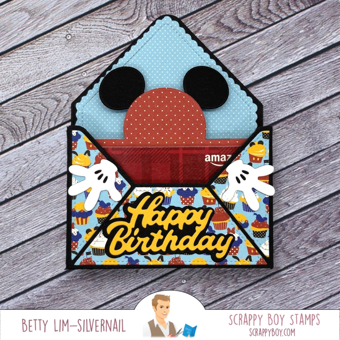 Pop Up Envelope Add On - Gift Card Holders Die Set scrappyboystamps