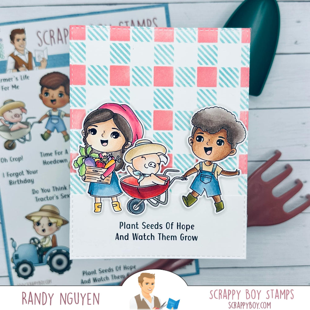 
                  
                    Core Bundle - Cute Kids Farmers Release Scrappy Boy Stamps
                  
                