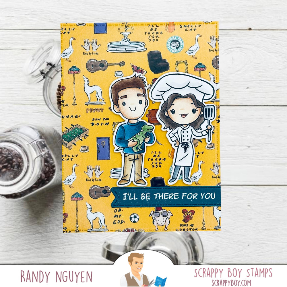 5704 スマイレージ 生写真 50枚セット I'll Be There For You - 6x8 Stamp Set - Scrappy Boy Stamps