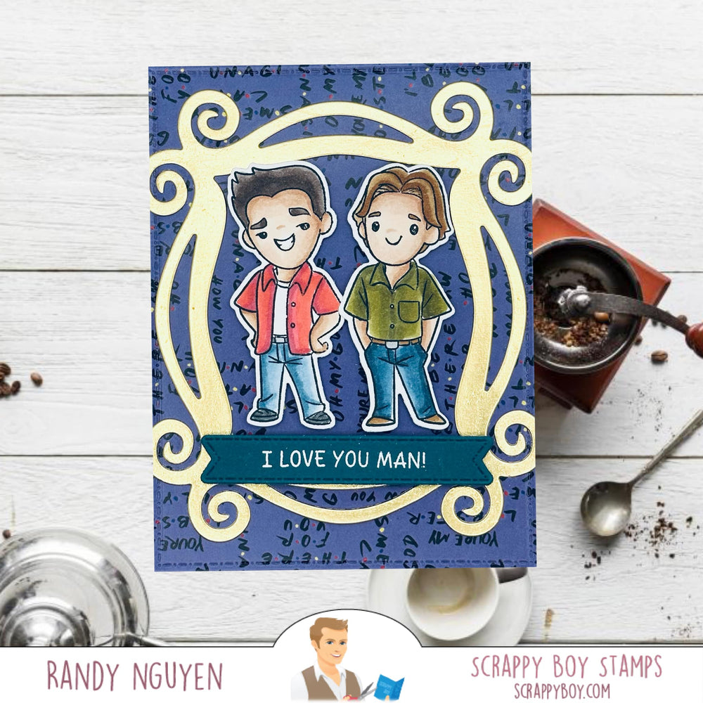 
                  
                    Bundle - I'll Be There For You Stamp & Outline Dies
                  
                