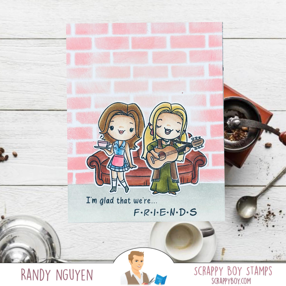 
                  
                    I'll Be There For You - 6x8 Stamp Set
                  
                