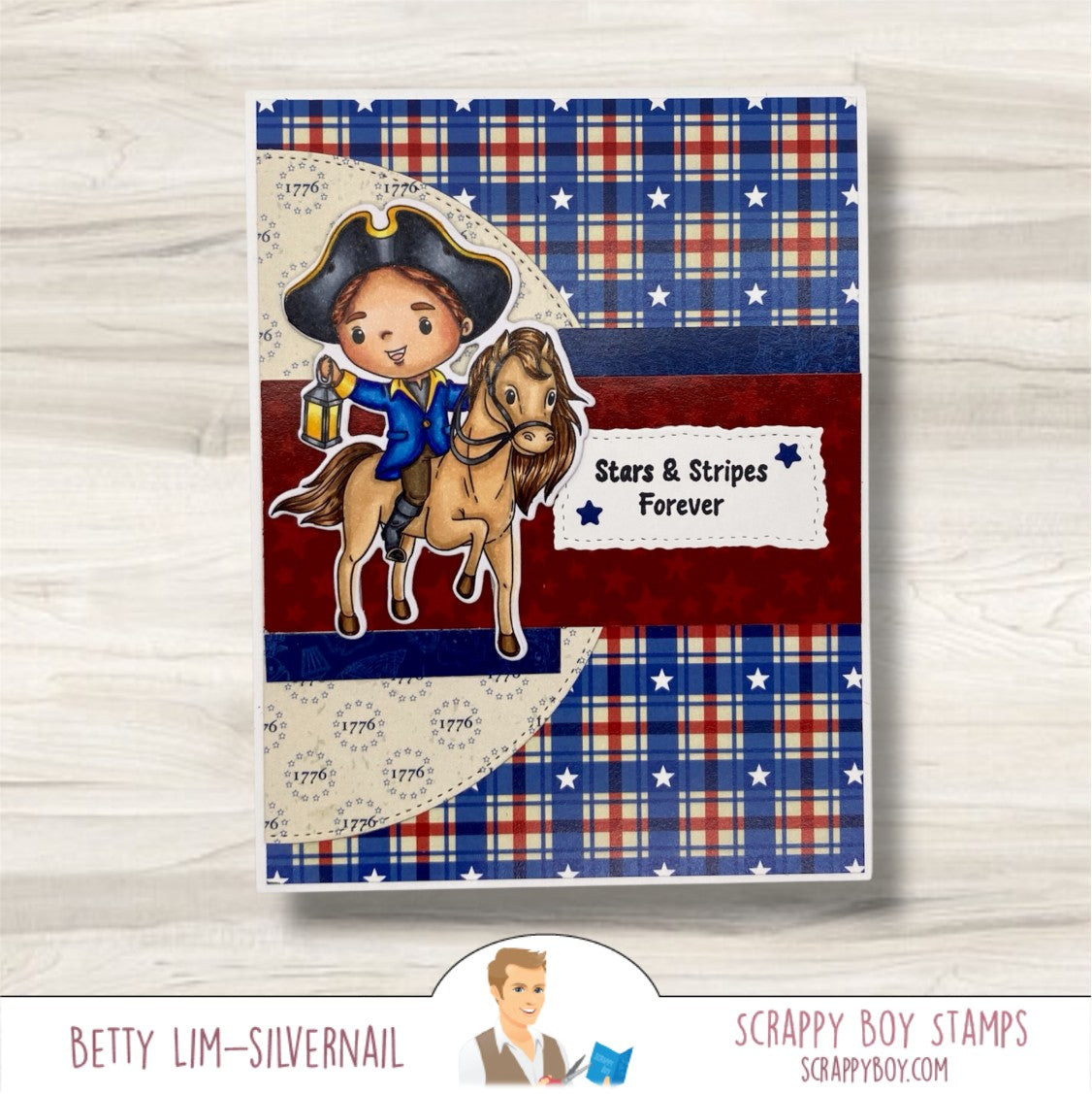 
                  
                    Bundle - Spirit of 1776 Stamp & Outline Dies Scrappy Boy Stamps
                  
                