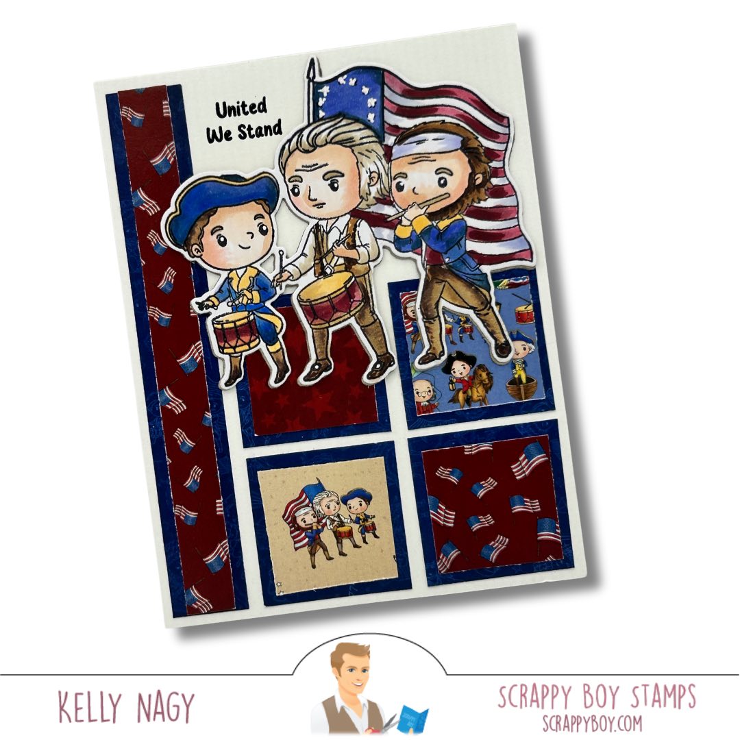 
                  
                    Bundle - Spirit of 1776 Stamp & Outline Dies Scrappy Boy Stamps
                  
                