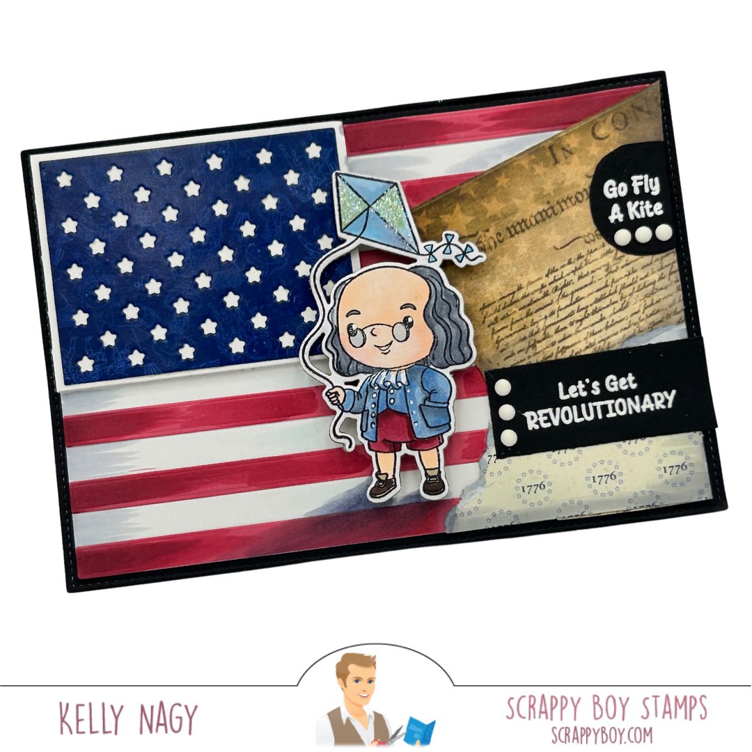 
                  
                    Bundle - Spirit of 1776 Stamp & Outline Dies Scrappy Boy Stamps
                  
                