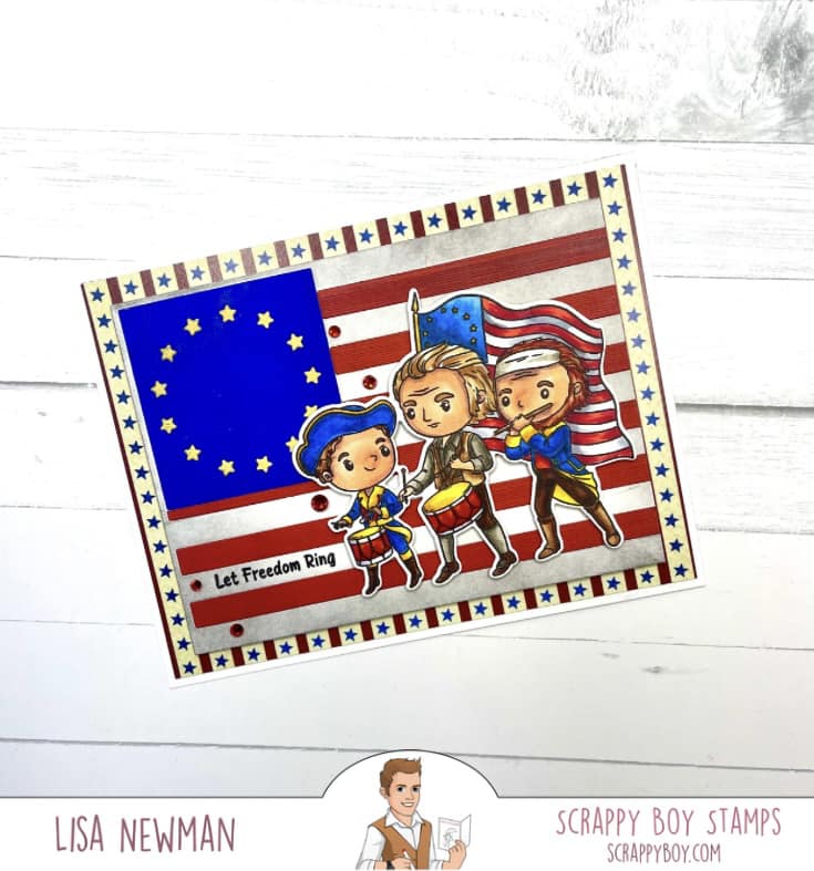 
                  
                    Bundle - Spirit of 1776 Stamp & Outline Dies Scrappy Boy Stamps
                  
                