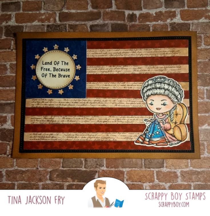 
                  
                    Bundle - Spirit of 1776 Stamp & Outline Dies Scrappy Boy Stamps
                  
                