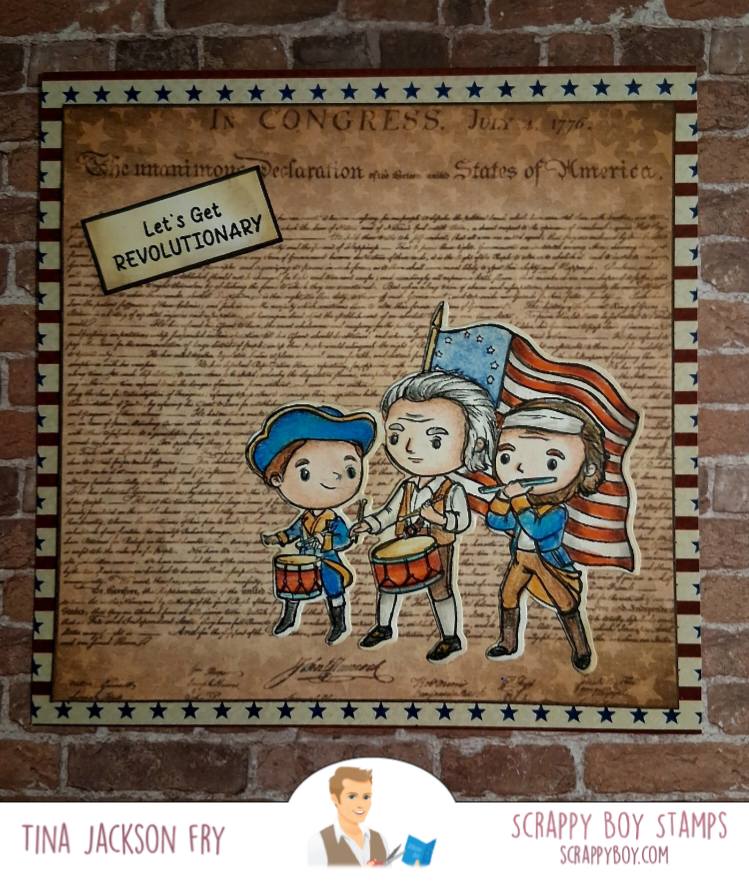 
                  
                    Bundle - Spirit of 1776 Stamp & Outline Dies Scrappy Boy Stamps
                  
                