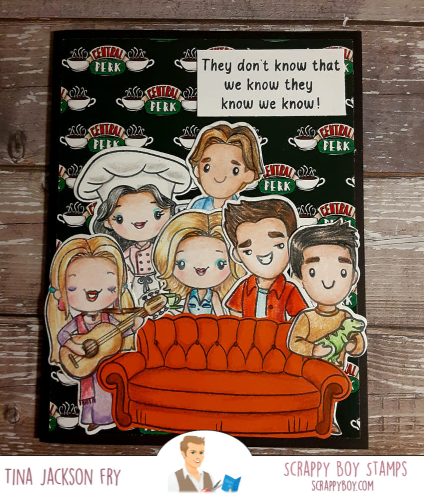 
                  
                    I'll Be There For You - 6x8 Stamp Set
                  
                