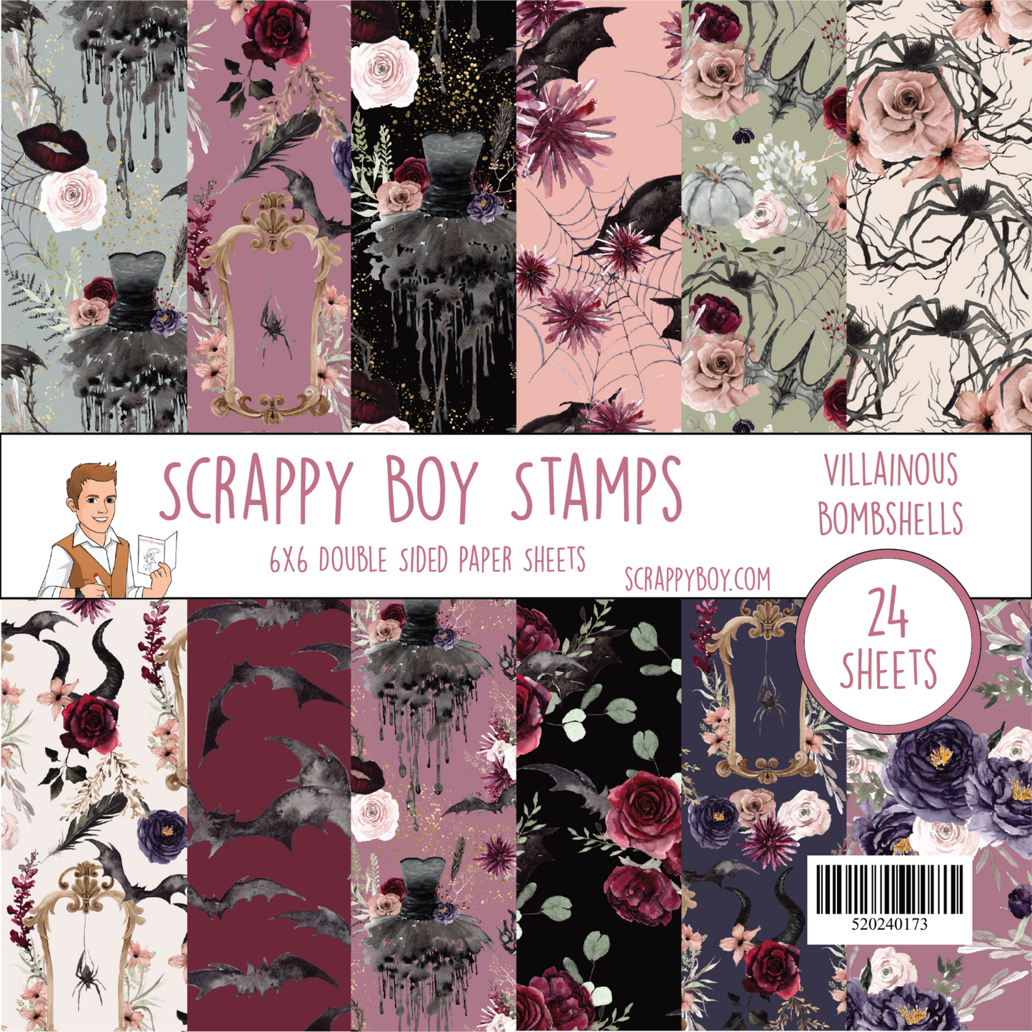 
                  
                    I Want It All Bundle - Villainous Bombshells Release Scrappy Boy Stamps
                  
                