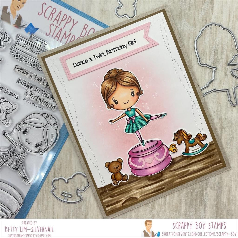 
                  
                    Outline Dies - Pretty Little Things scrappyboystamps
                  
                