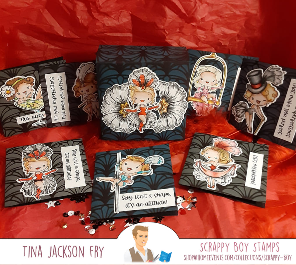 I Want It All Bundle - Burlesque Release scrappyboystamps