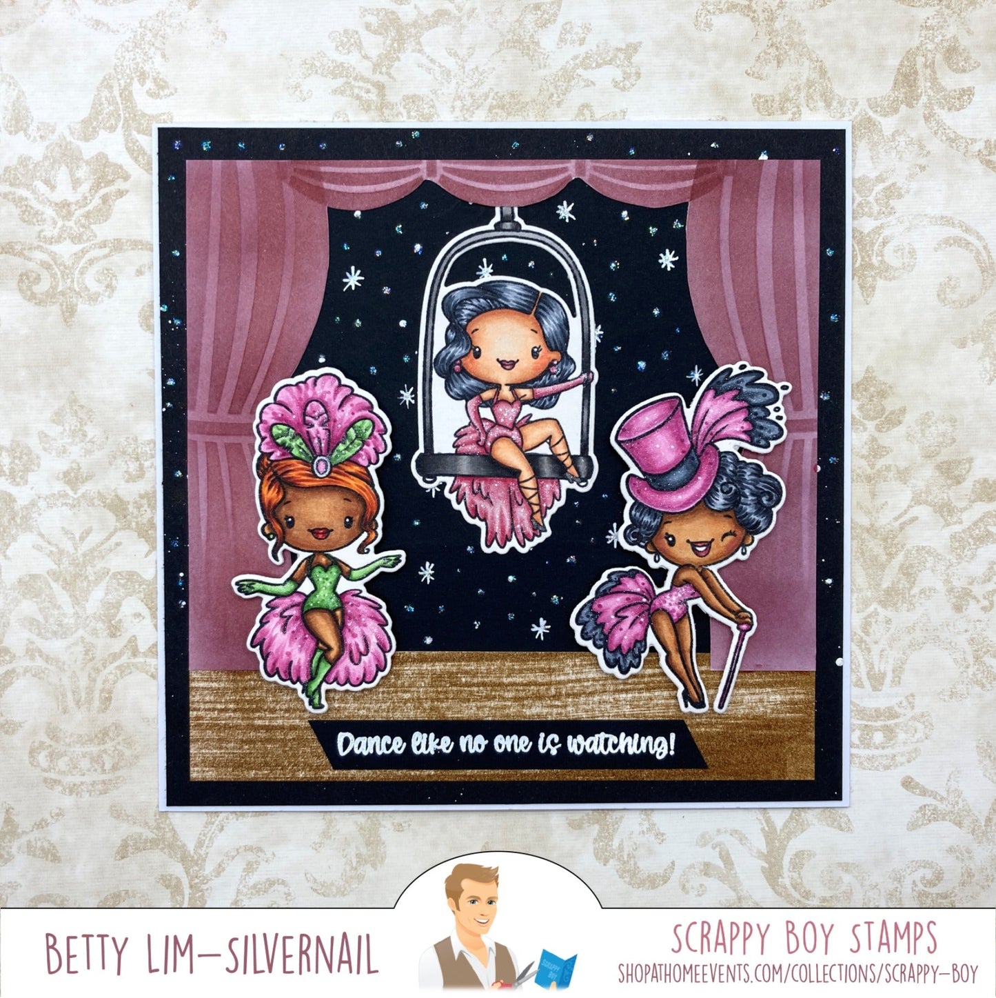 I Want It All Bundle - Burlesque Release scrappyboystamps