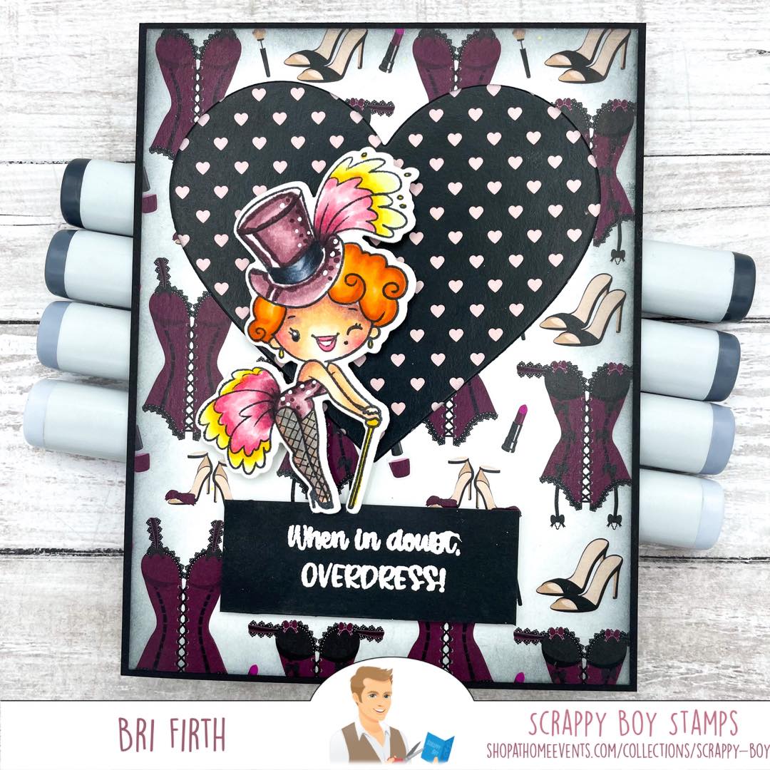 I Want It All Bundle - Burlesque Release scrappyboystamps