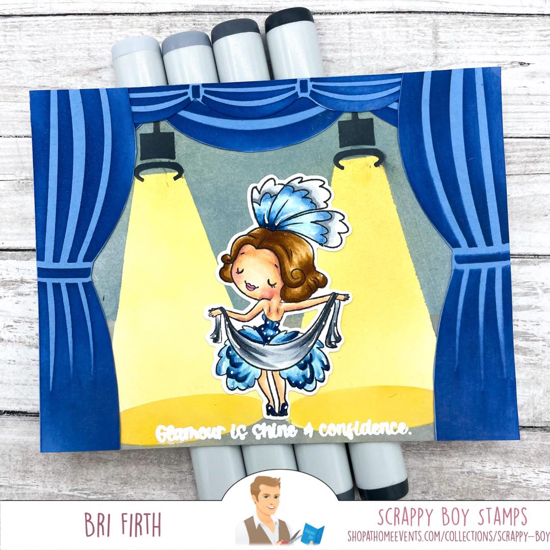I Want It All Bundle - Burlesque Release scrappyboystamps