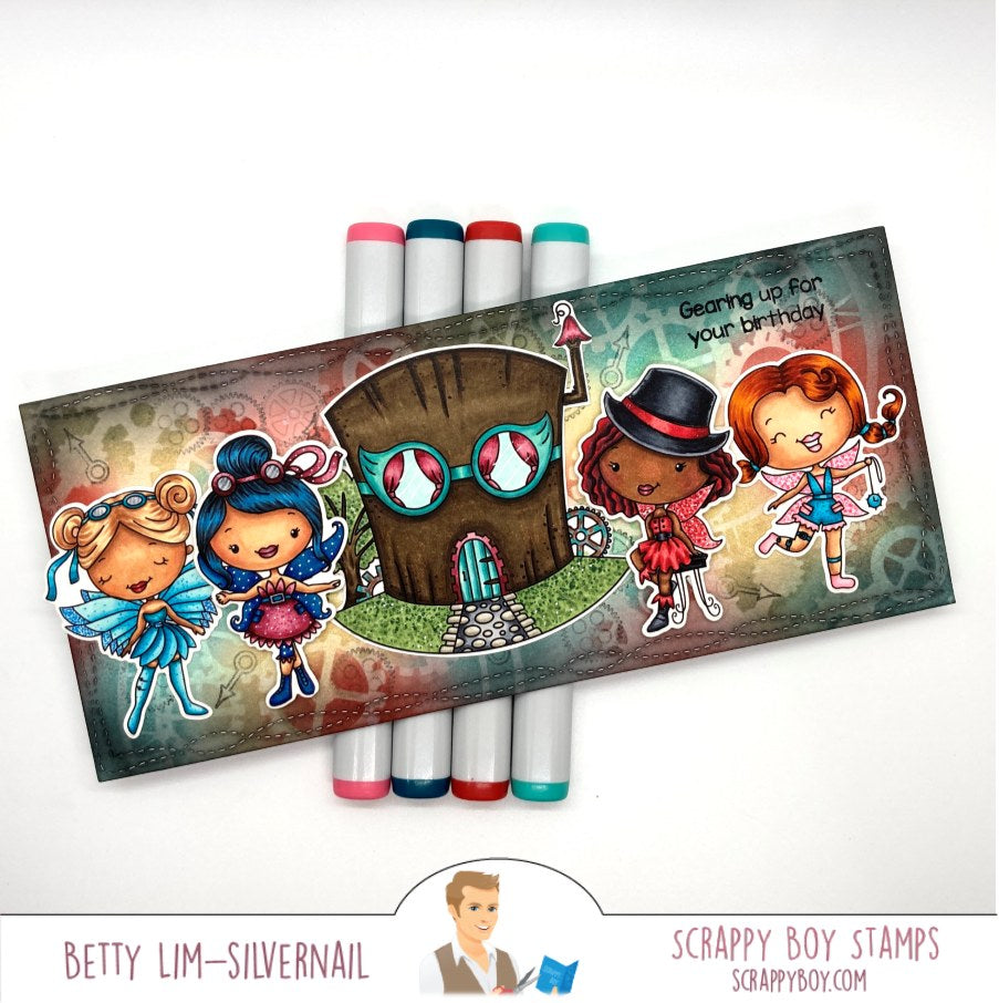 
                  
                    I Want It All Bundle - Steampunk Fairies Release scrappyboystamps
                  
                