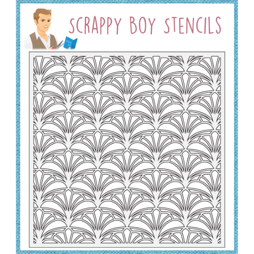 
                  
                    Burlesque Background Stencil scrappyboystamps
                  
                