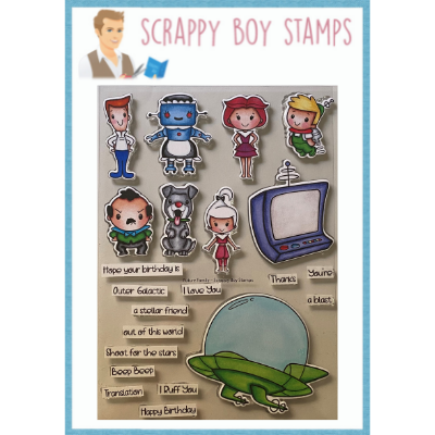 Future Family - 6x8 Stamp scrappyboystamps
