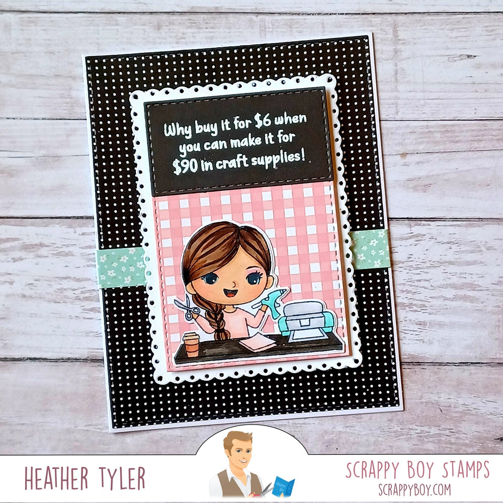 
                  
                    Bundle - Cute Girls - Crafting Stamp & Outline Dies scrappyboystamps
                  
                