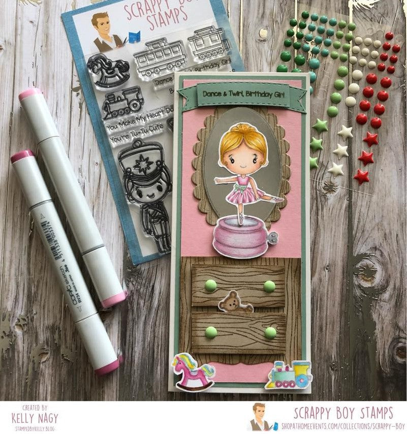 
                  
                    Outline Dies - Pretty Little Things scrappyboystamps
                  
                