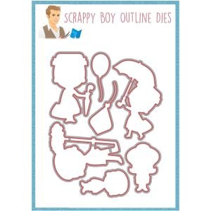 Outline Dies - Practically Perfect scrappyboystamps