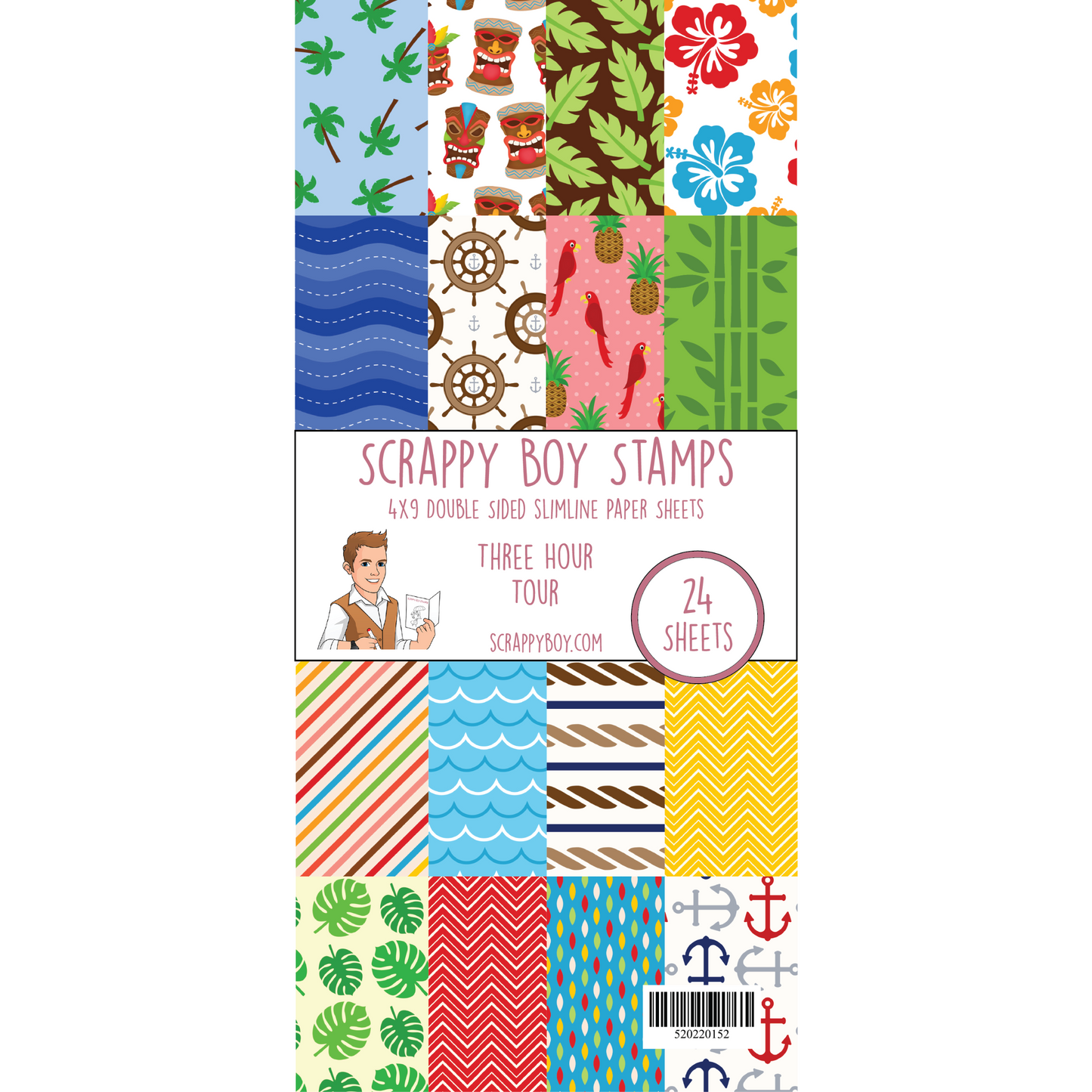 I Want It All Bundle - Three Hour Tour Release scrappyboystamps