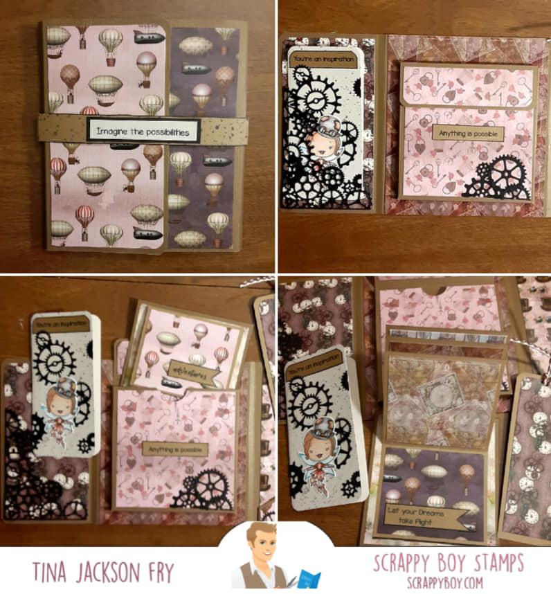 
                  
                    I Want It All Bundle - Steampunk Fairies Release scrappyboystamps
                  
                
